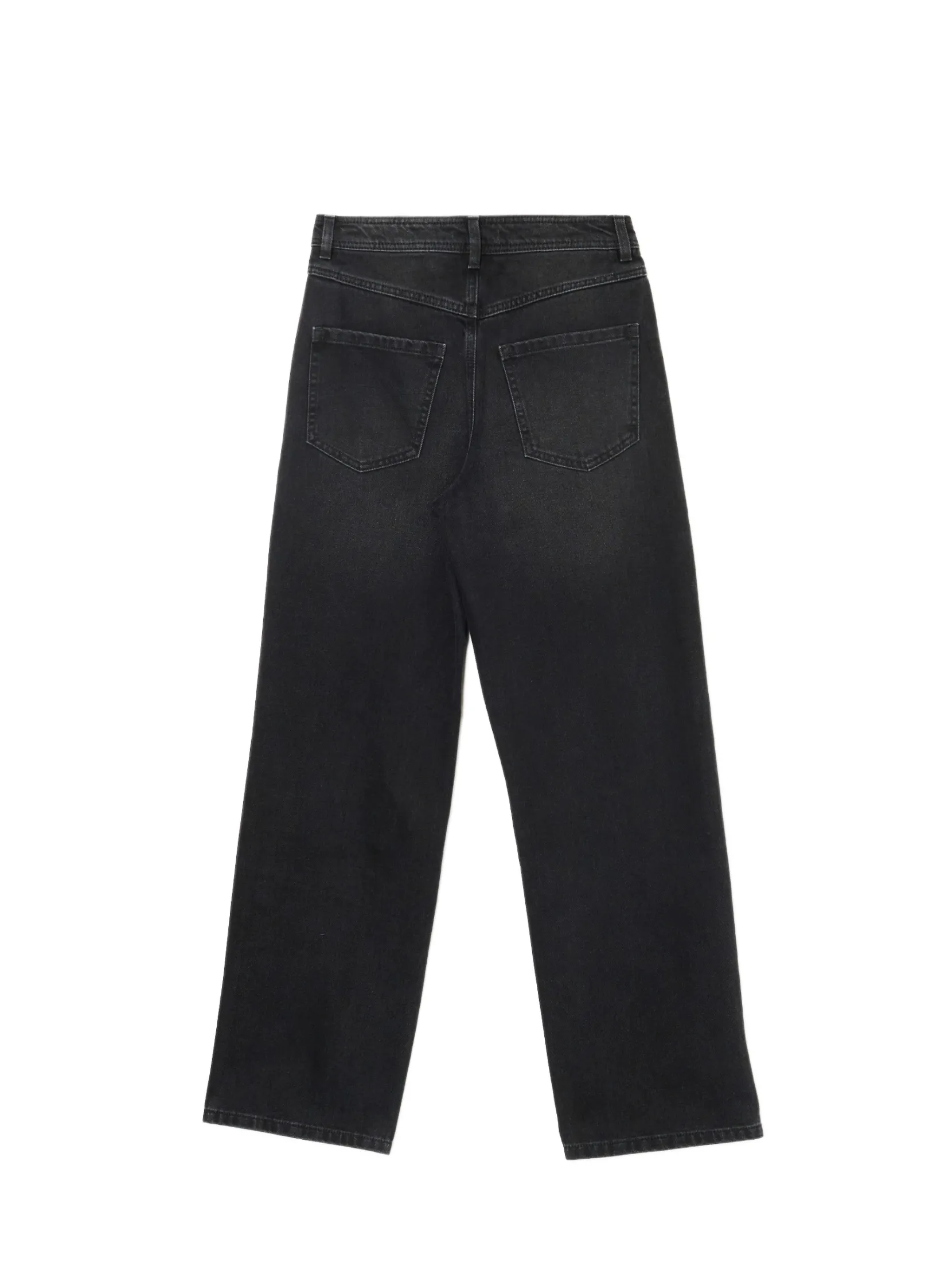 Best Czarne jeansy straight PETITE Jeansy