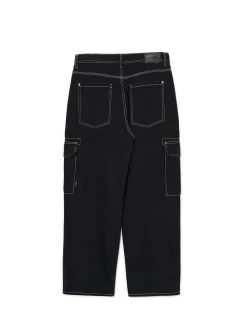 Discount Czarne jeansy super baggy Jeansy|Baggy