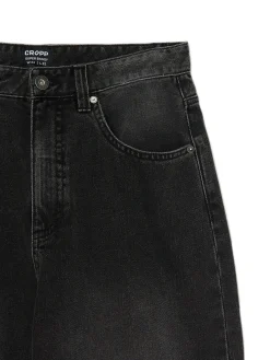 New Czarne jeansy super baggy Jeansy|Baggy