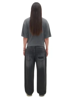 New Czarne jeansy super baggy Jeansy|Baggy
