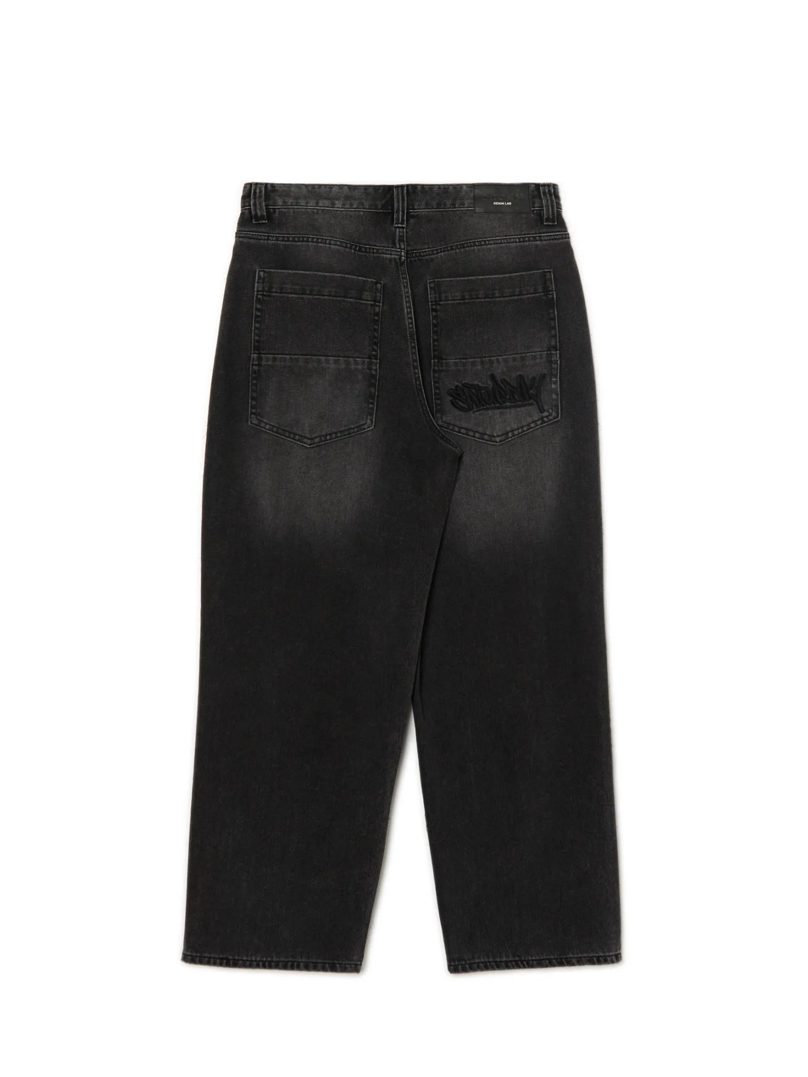 New Czarne jeansy super baggy Jeansy|Baggy