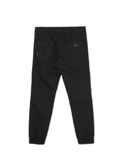 Best Czarne joggery Jeansy