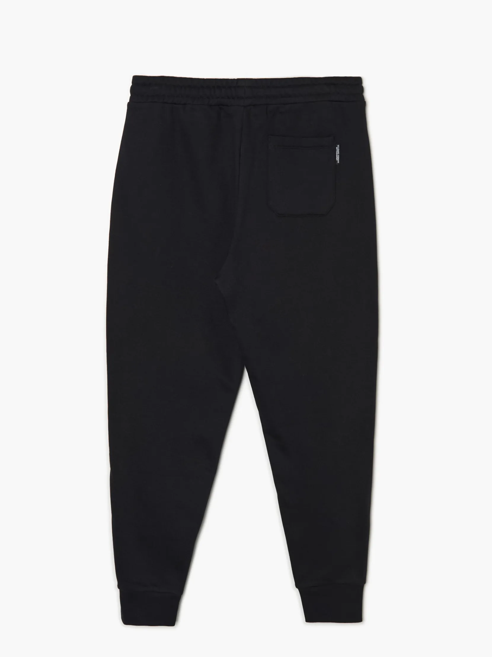 Fashion Czarne joggery basic Spodnie
