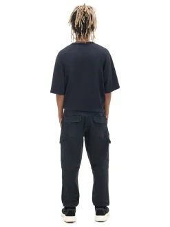Fashion Czarne joggery cargo Spodnie