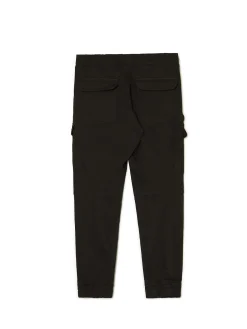 Fashion Czarne joggery cargo Spodnie