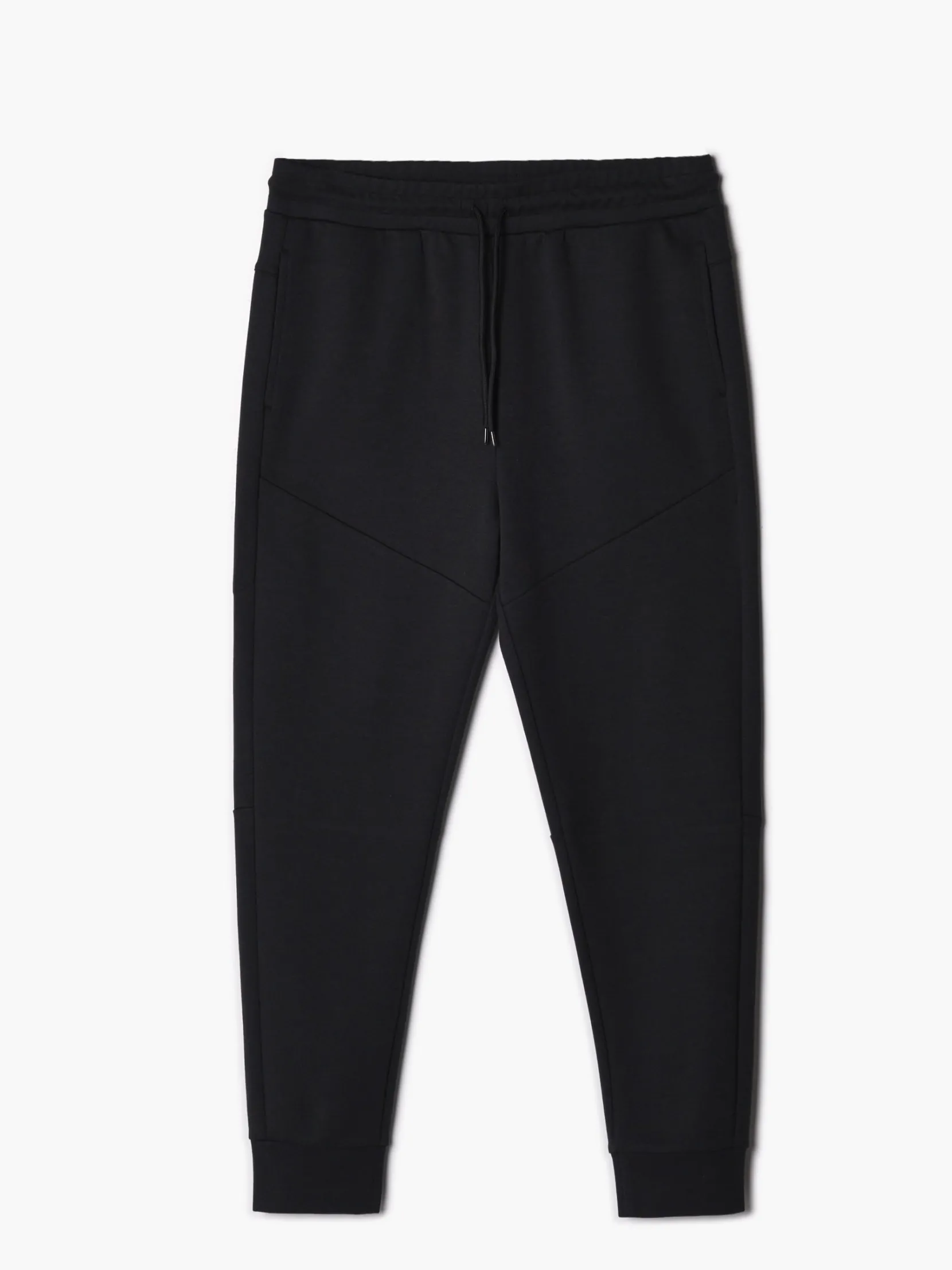 Hot Czarne joggery slim Spodnie
