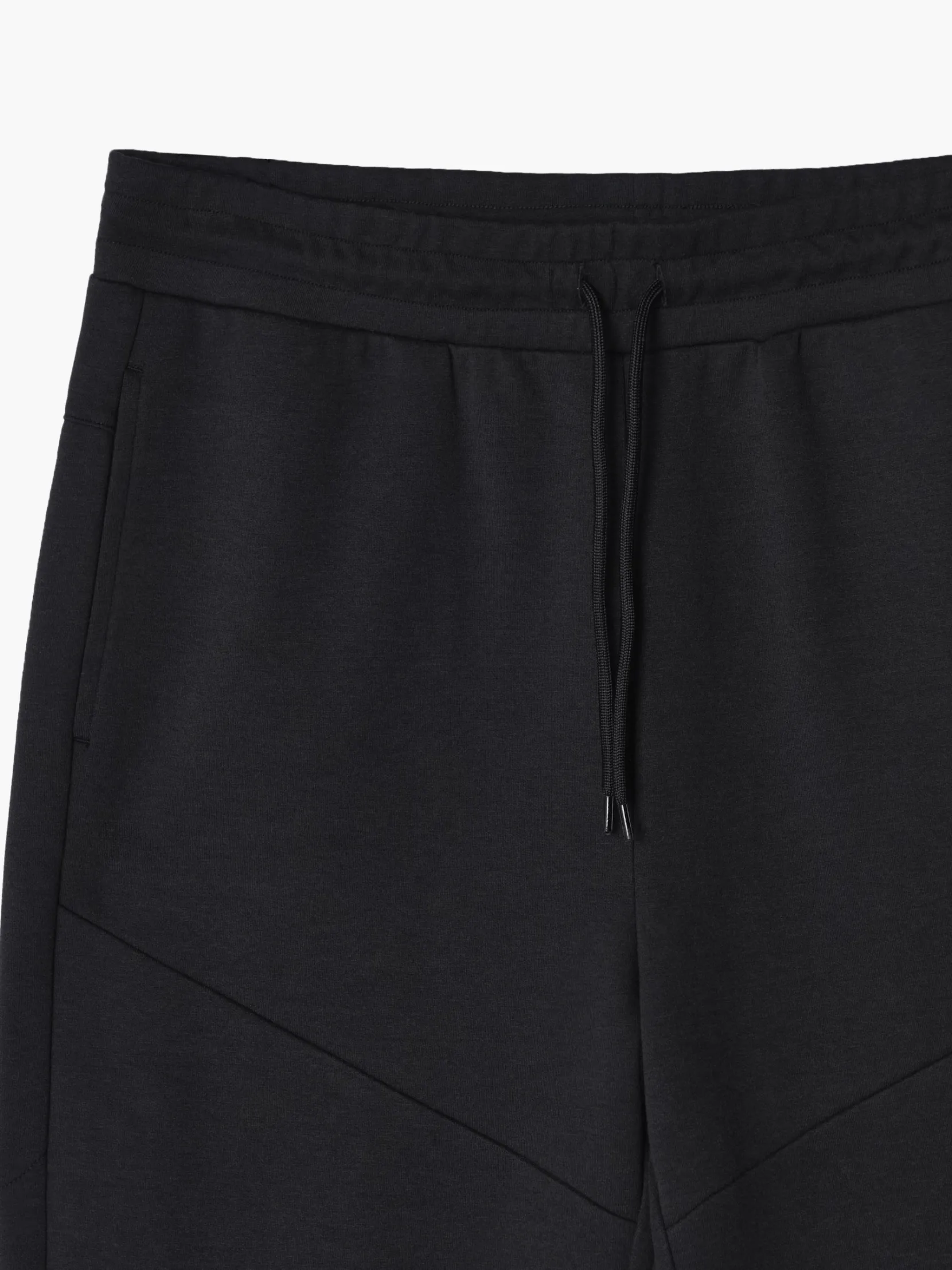 Hot Czarne joggery slim Spodnie