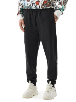 Hot Czarne joggery slim Spodnie