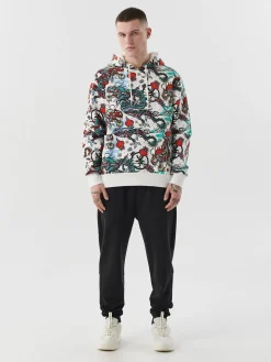 Hot Czarne joggery slim Spodnie