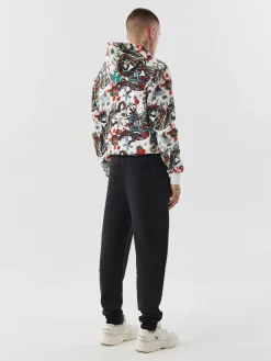 Hot Czarne joggery slim Spodnie