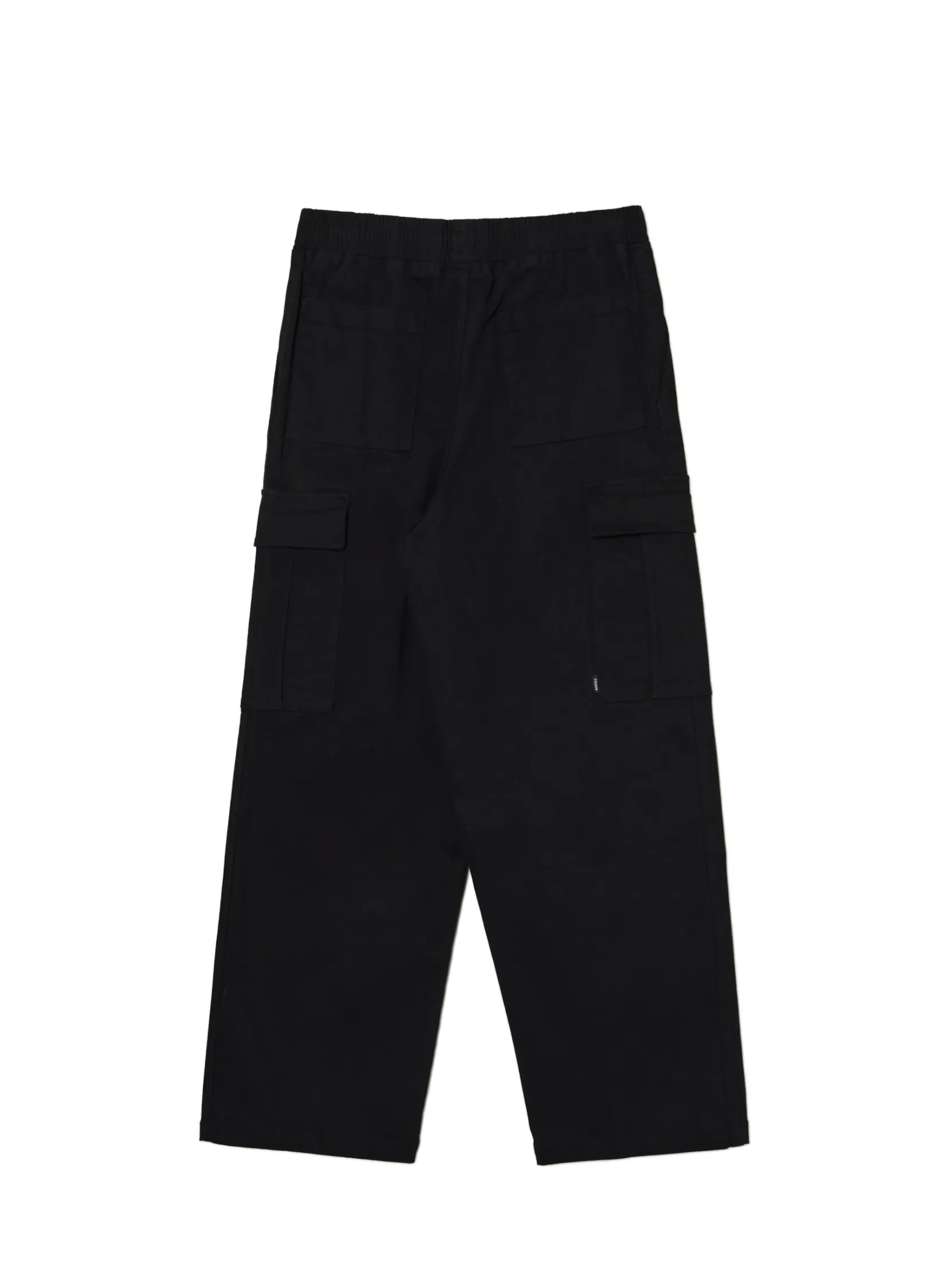 Fashion Czarne spodnie comfort Spodnie