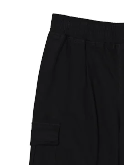 Fashion Czarne spodnie comfort Spodnie