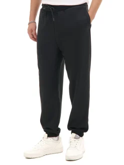 New Czarne spodnie dresowe joggery basic Spodnie