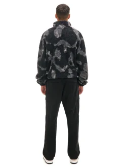 Hot Czarne spodnie jogger loose Spodnie