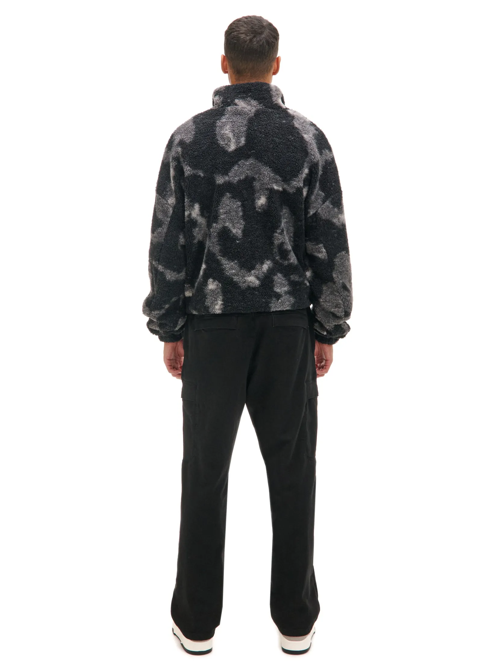 Hot Czarne spodnie jogger loose Spodnie