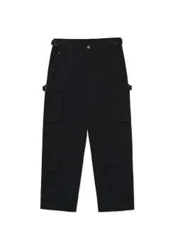 New Czarne spodnie loose z regulacją Spodnie
