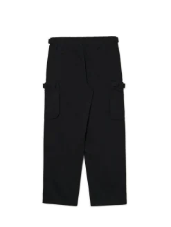 New Czarne spodnie loose z regulacją Spodnie
