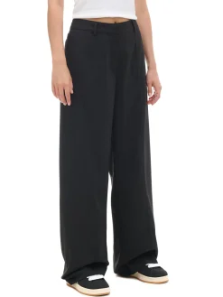 Online Czarne spodnie tailoring Spodnie