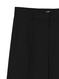 Online Czarne spodnie tailoring Spodnie