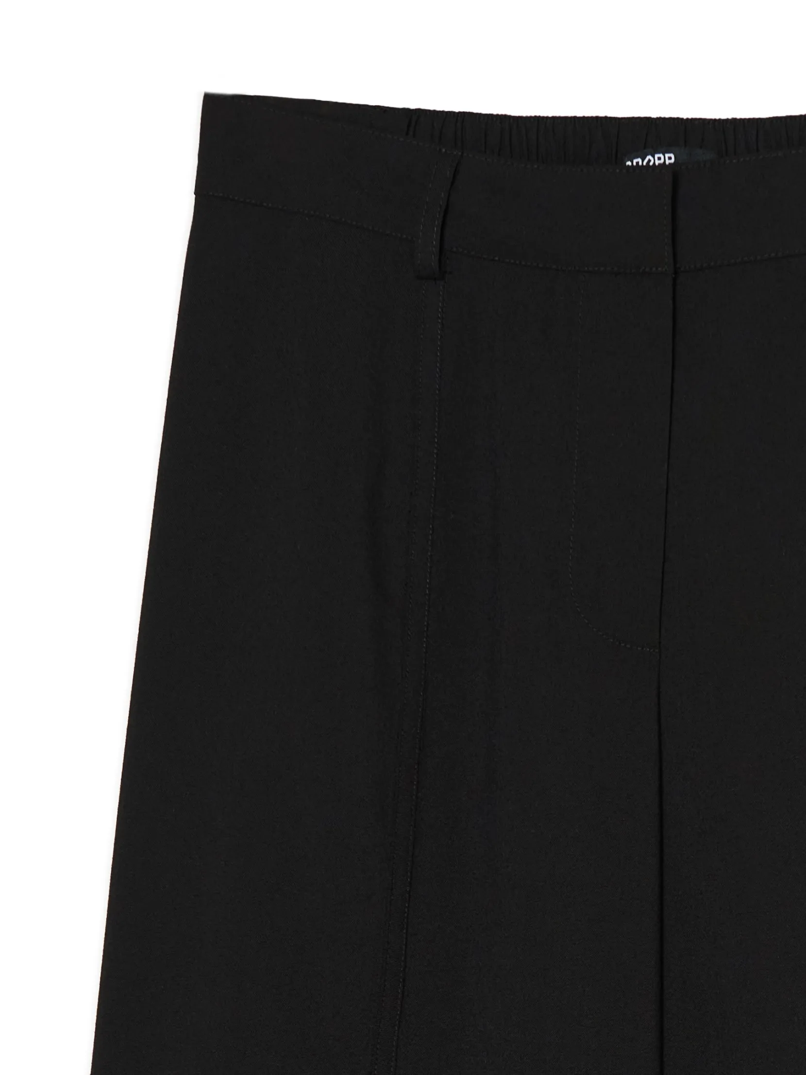Online Czarne spodnie tailoring Spodnie