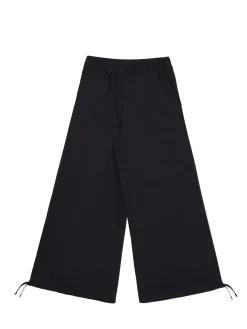 Online Czarne spodnie wide leg Spodnie
