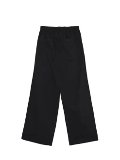 Outlet Czarne spodnie wide leg Spodnie