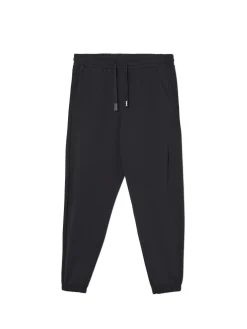 Sale Czarne sportowe joggery regular Spodnie