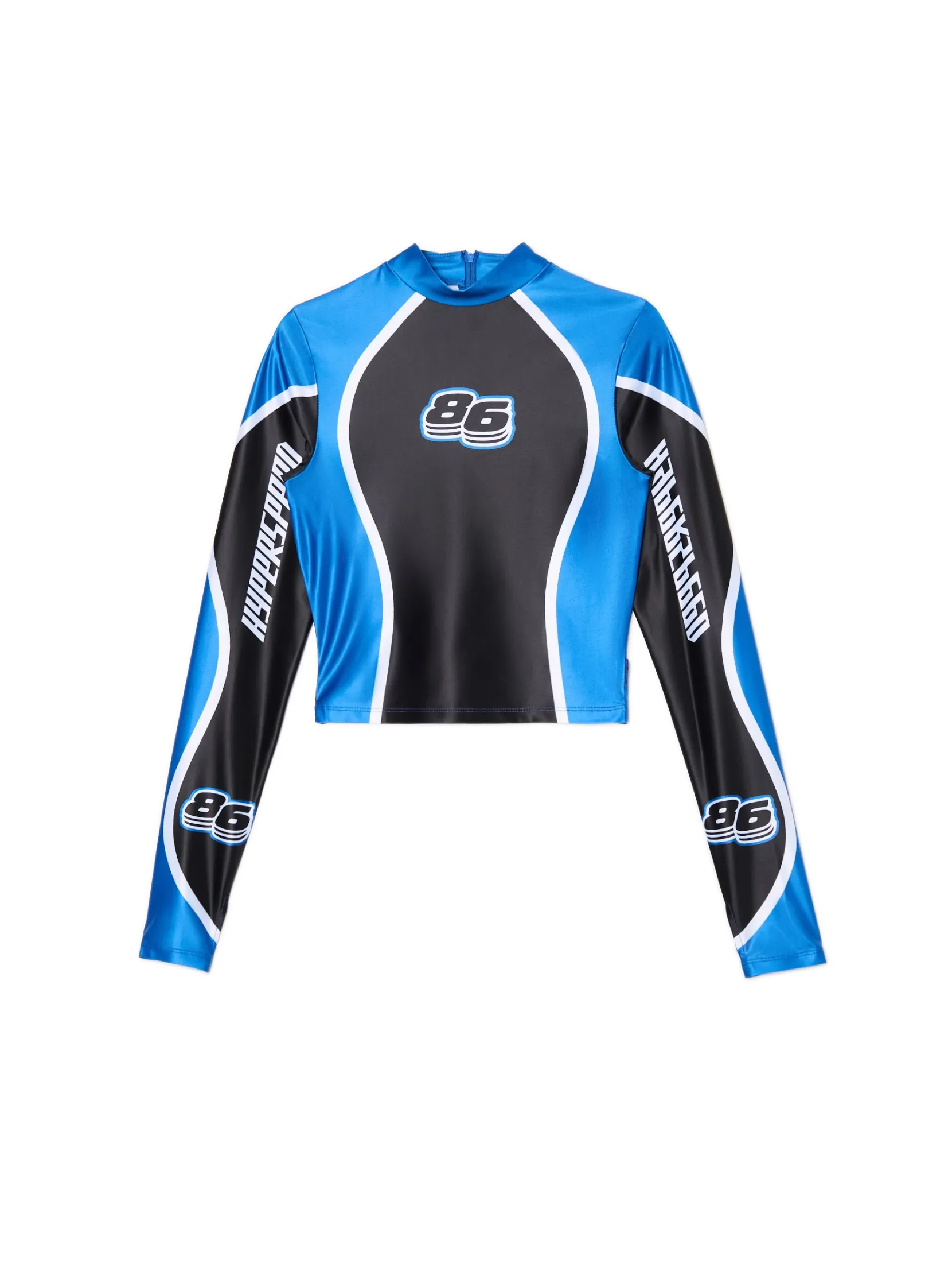 Clearance Czarno-niebieska koszulka longsleeve Baltic Games Koszulki, Topy