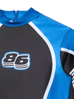 Clearance Czarno-niebieska koszulka longsleeve Baltic Games Koszulki, Topy