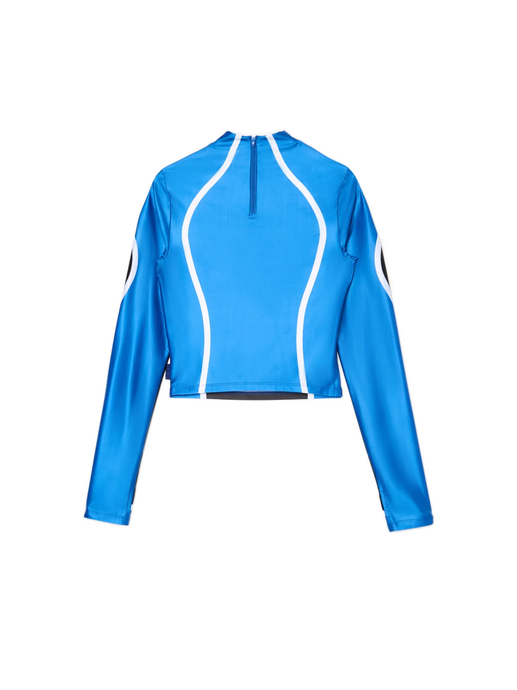 Clearance Czarno-niebieska koszulka longsleeve Baltic Games Koszulki, Topy