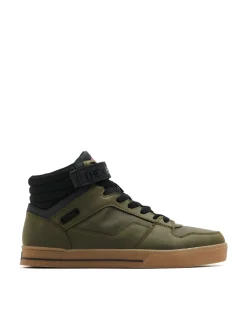 Hot Czarno-zielone sneakersy Sneakersy|Za Kostkę