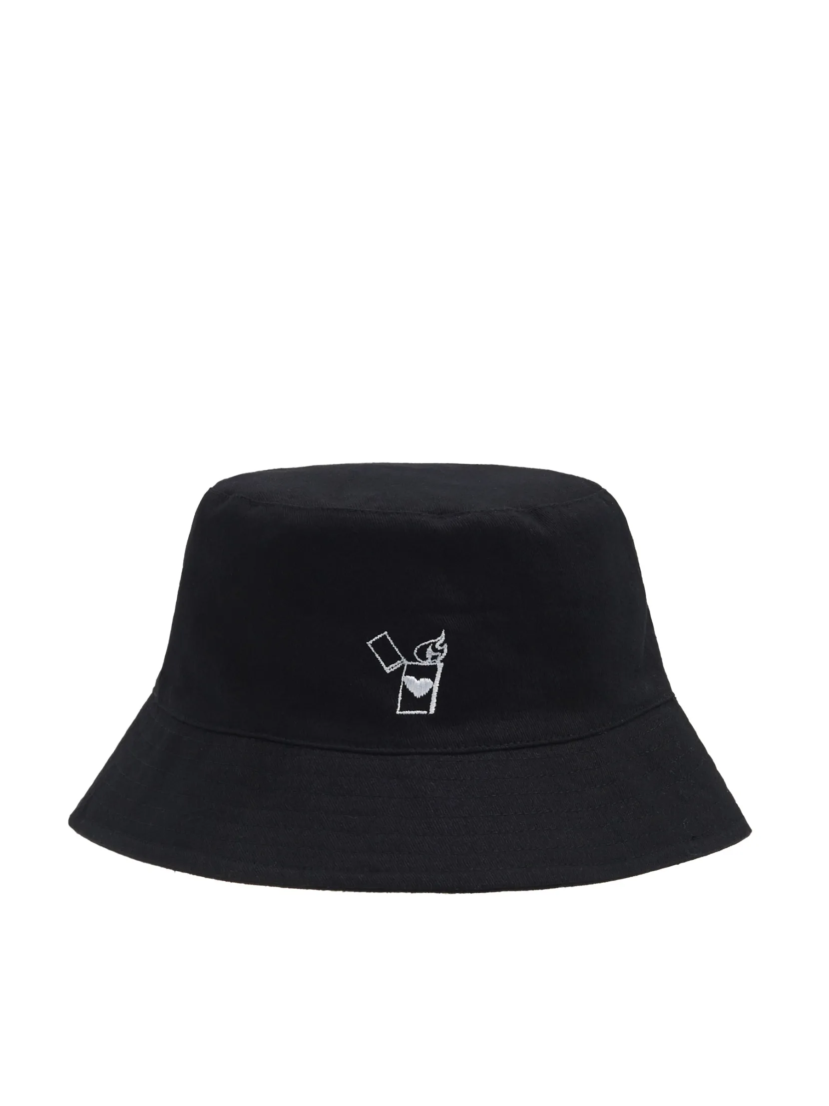 Clearance kapelusz bucket hat z haftem Czapki