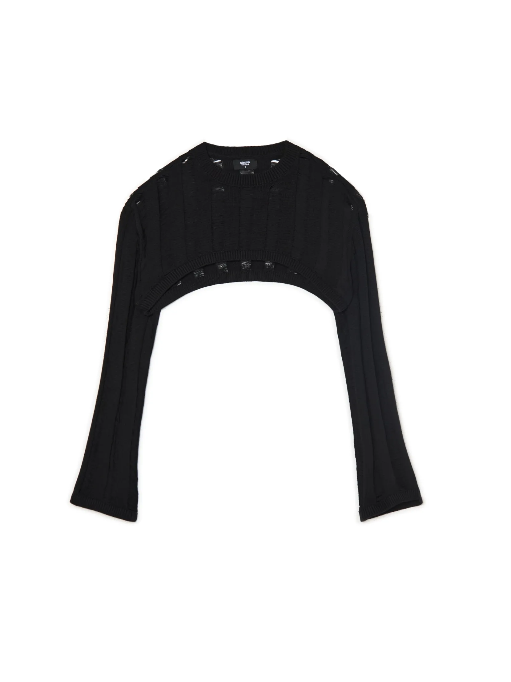 Clearance krótki sweter Swetry