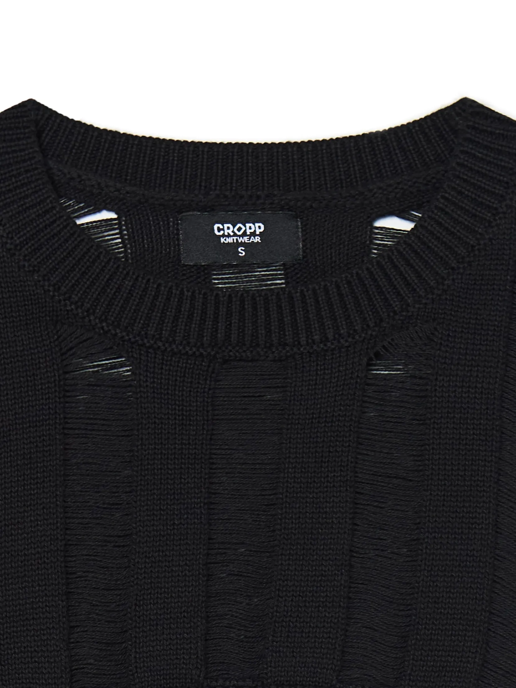 Clearance krótki sweter Swetry
