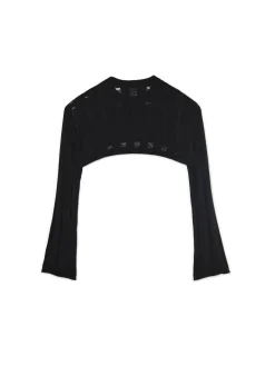 Clearance krótki sweter Swetry