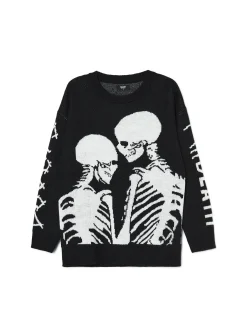 New sweter z motywem kościotrupów Swetry