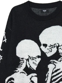 New sweter z motywem kościotrupów Swetry