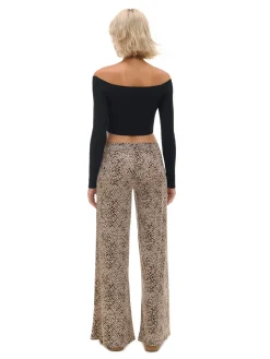 Discount sweter z odkrytymi ramionami Swetry