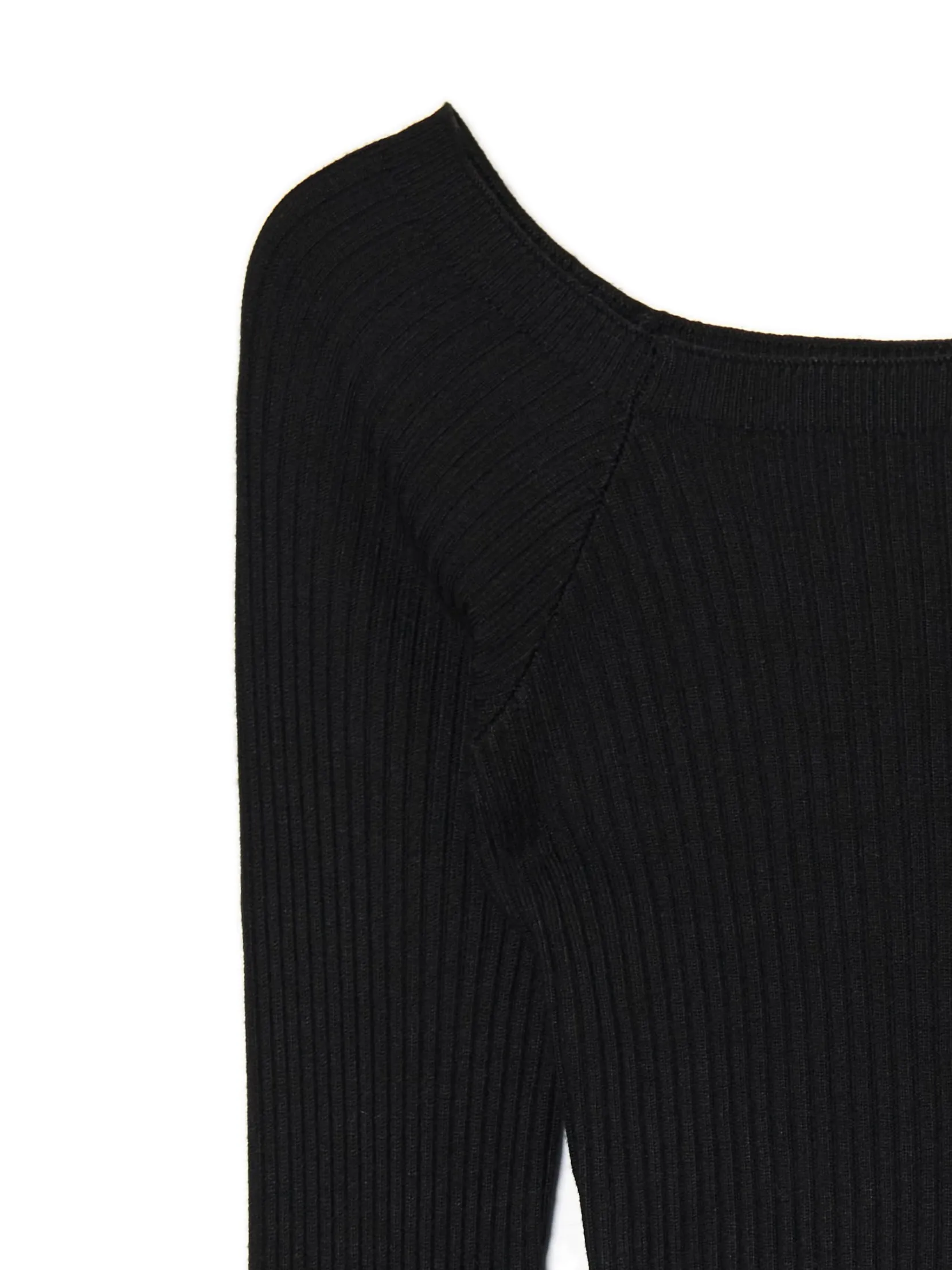 Discount sweter z odkrytymi ramionami Swetry