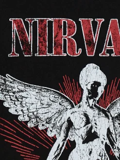 Sale T-shirt oversize z grafiką Nirvana UNISEX Unisex|Unisex