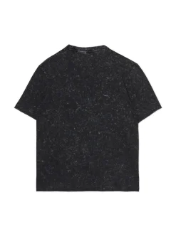 Hot T-shirt z efektem acid wash Koszulki