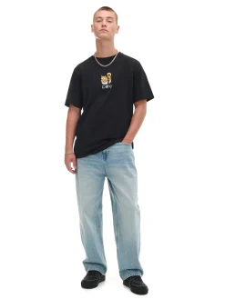 New t-shirt z haftem Koszulki