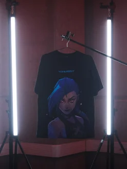 Outlet T-shirt z Jinx z Arcane Koszulki, Topy