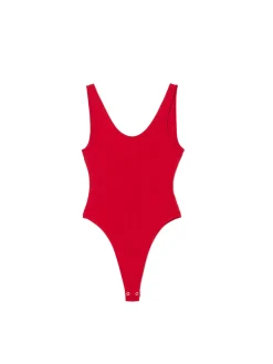 Clearance Czerwone body Koszulki, Topy