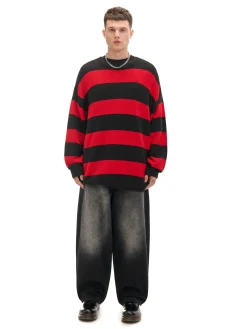 Online sweter w paski Swetry