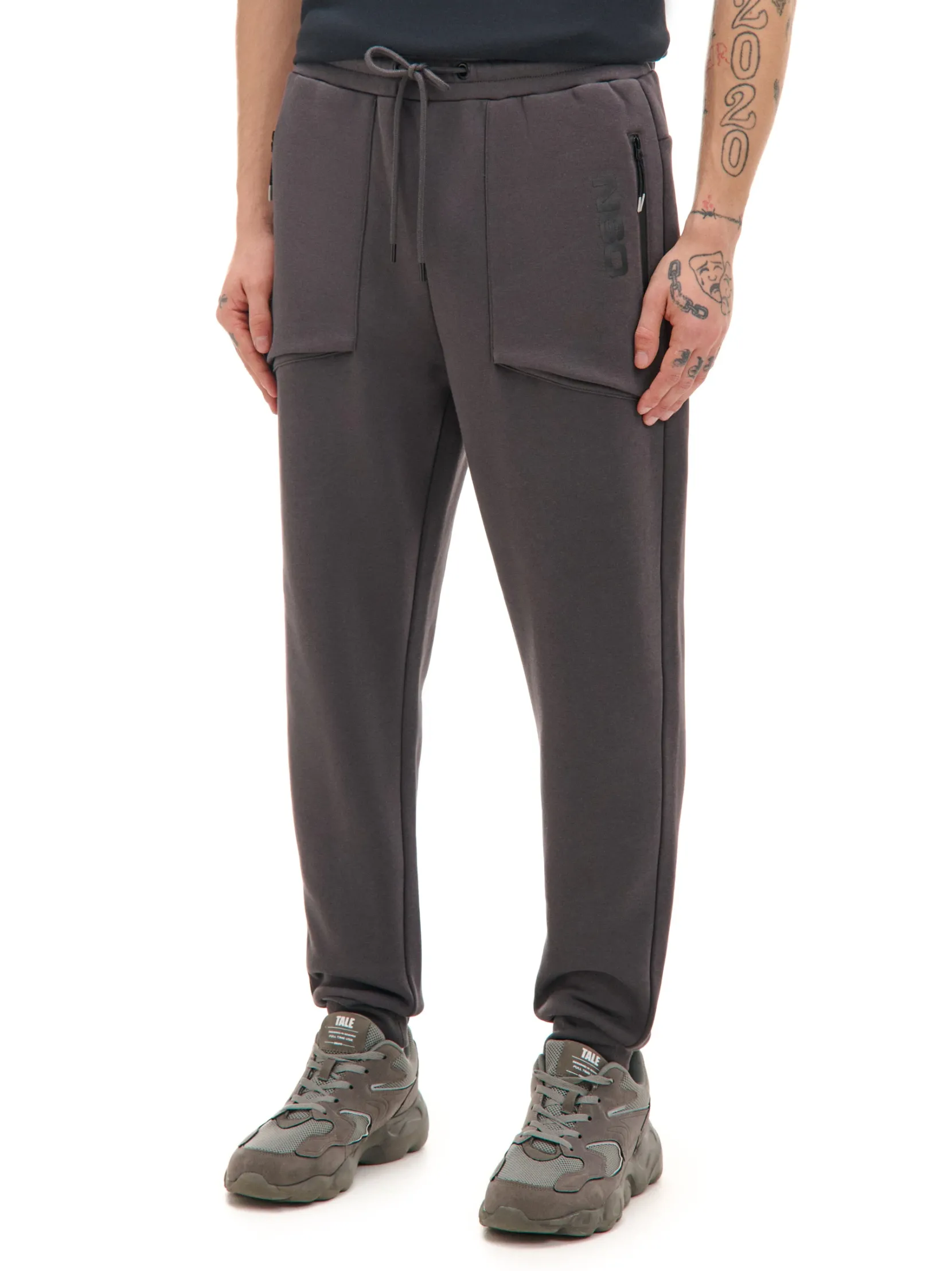 Fashion Dresowe joggery regular fit Spodnie