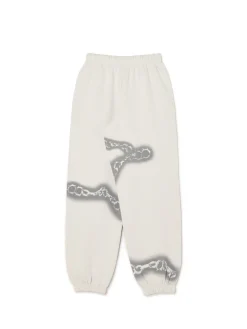 Discount Dresowe joggery z motywem łańcucha Spodnie|Sety