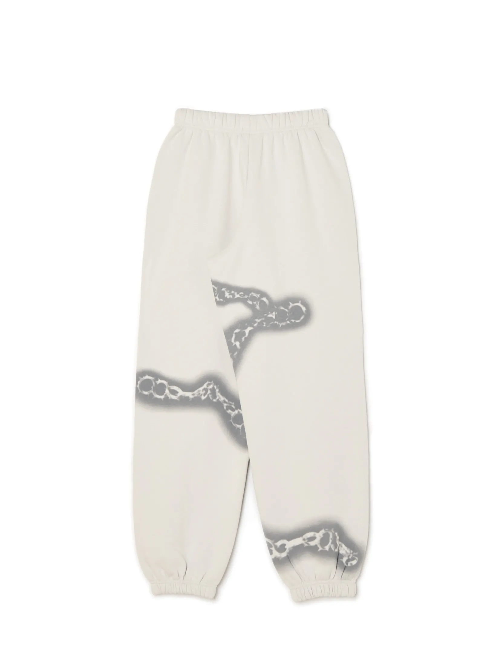 Discount Dresowe joggery z motywem łańcucha Spodnie|Sety