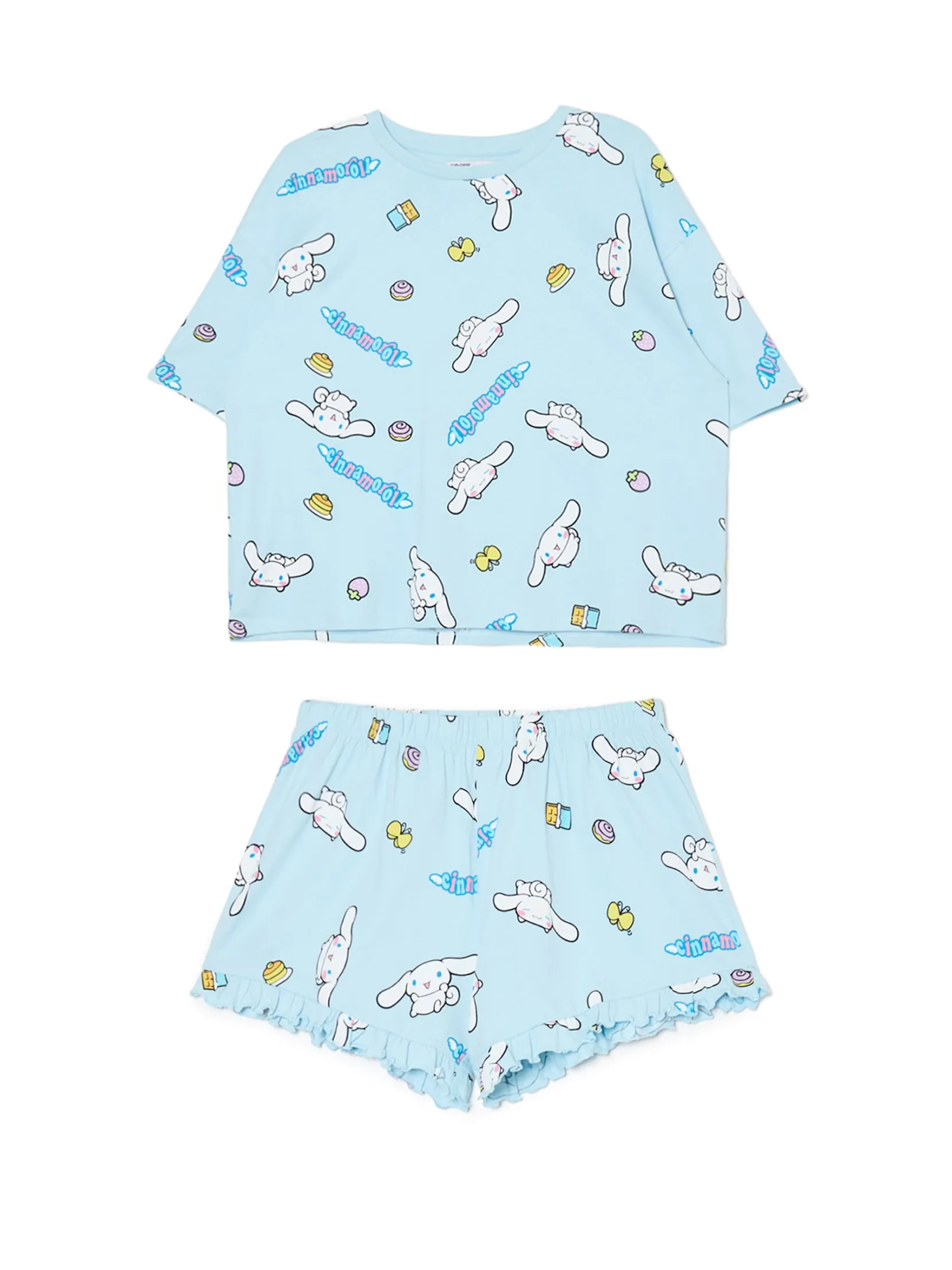 Sale Dwuczęściowa krótka piżama Cinnamoroll Piżamy