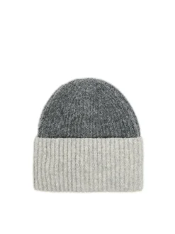 New Dwukolorowa czapka beanie Czapki